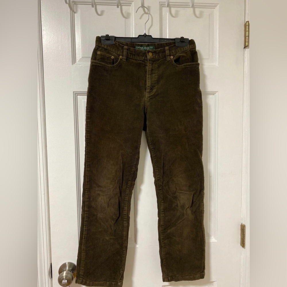 Ralph Lauren Suede Jeans